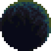 Pixel-art planet, second layer.